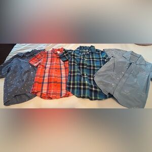 Boys Short Sleeve Dress Shirt Bundle